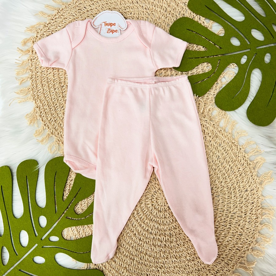 Conjunto Basic Curto Rosa Claro